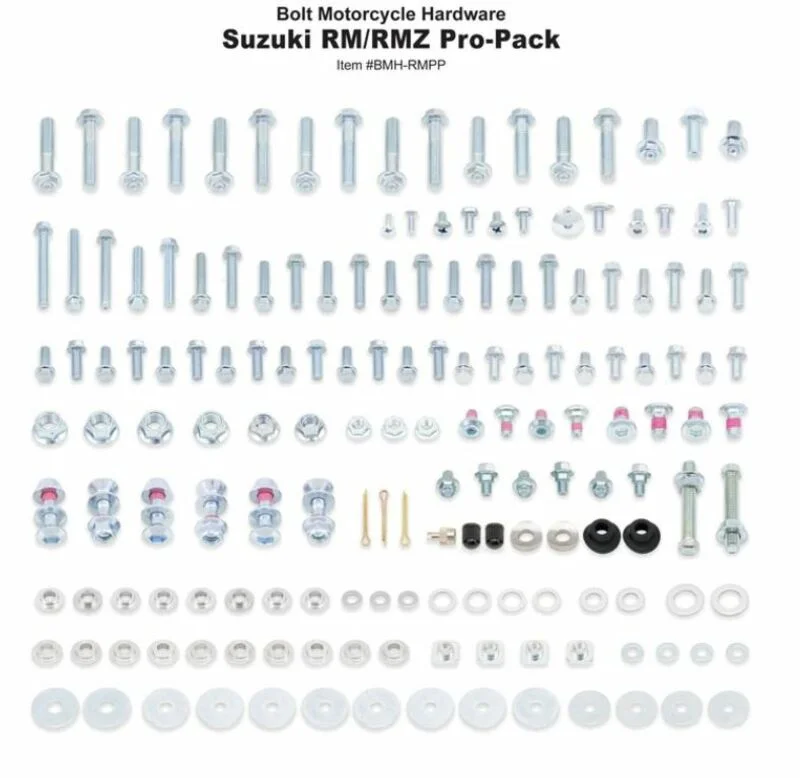 Pack tornillería Bolt Pro Suzuki para RM/RMZ 01-