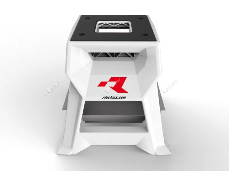Stand moto RACETECH R15 MX Blanco
