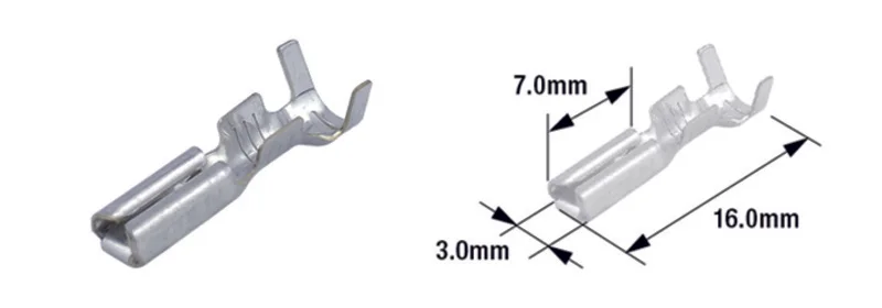 Terminales de cable hembra TOURMAX tipo 090 (FRW)