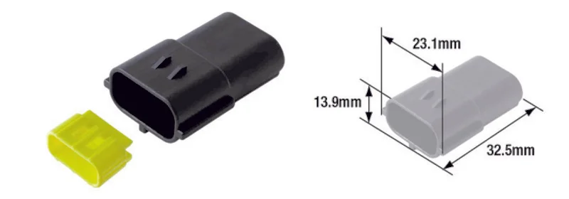 Conectores macho hermético TOURMAX tipo 070 (FRA)