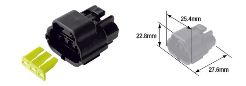 Conectores hembra hermético TOURMAX (5 unidades) tipo 070 (FRA)