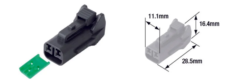 Conectores macho hermético TOURMAX (5 unidades) tipo 060 (FRM)