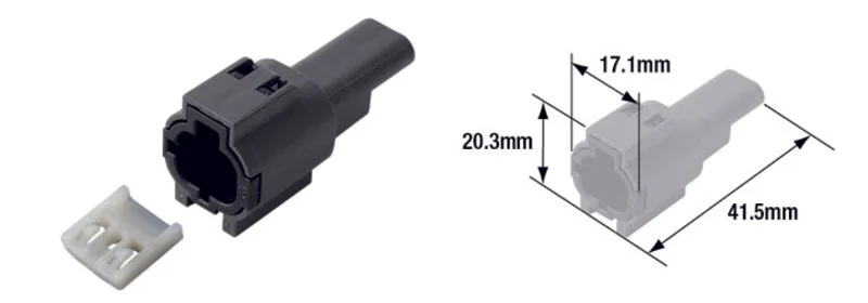 Conectores hembra hermético TOURMAX (5 unidades) tipo 060 (FRM)