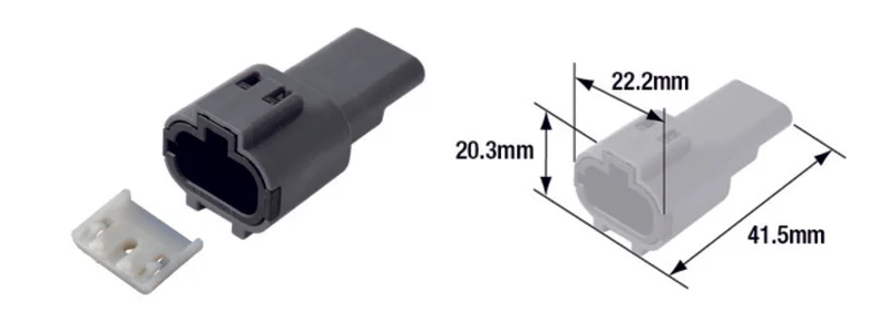 Conectores hembra hermético TOURMAX (5 unidades) tipo 060 (FRM)