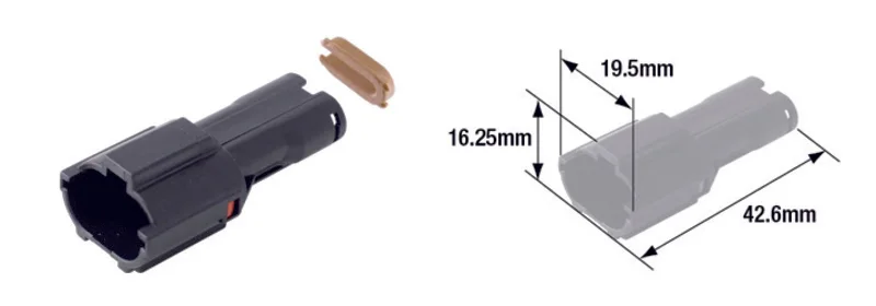 Conectores hembra hermético TOURMAX (5 unidades) tipo 070 (FRY)