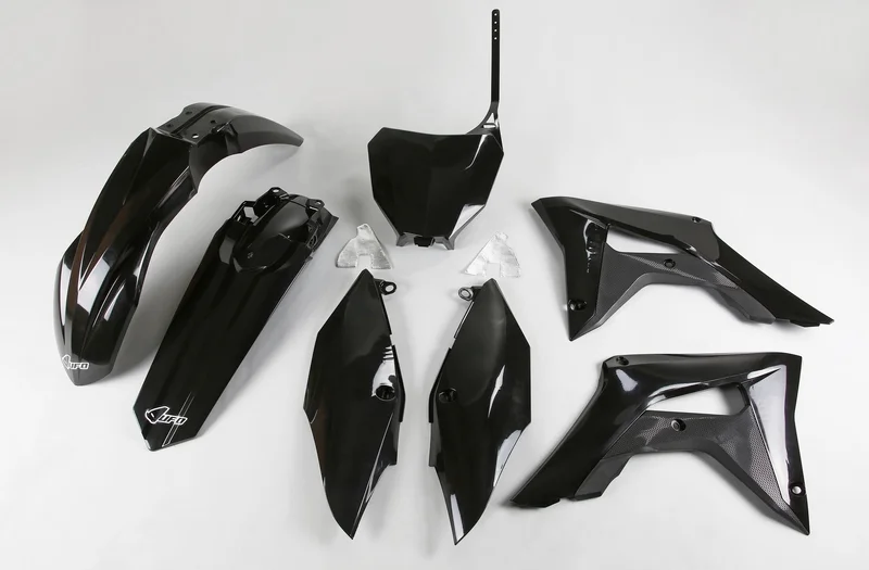 Kit plástica completo UFO Honda negro HOKIT119-001