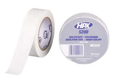Cinta adhesiva aislante HPX blanco