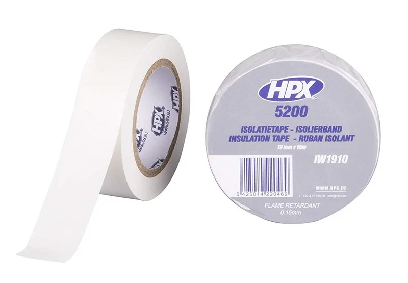 Cinta adhesiva aislante HPX blanco