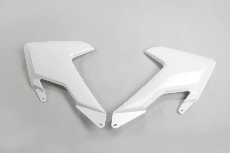 Plásticos laterales de radiador UFO Husqvarna blanco HU03365-041