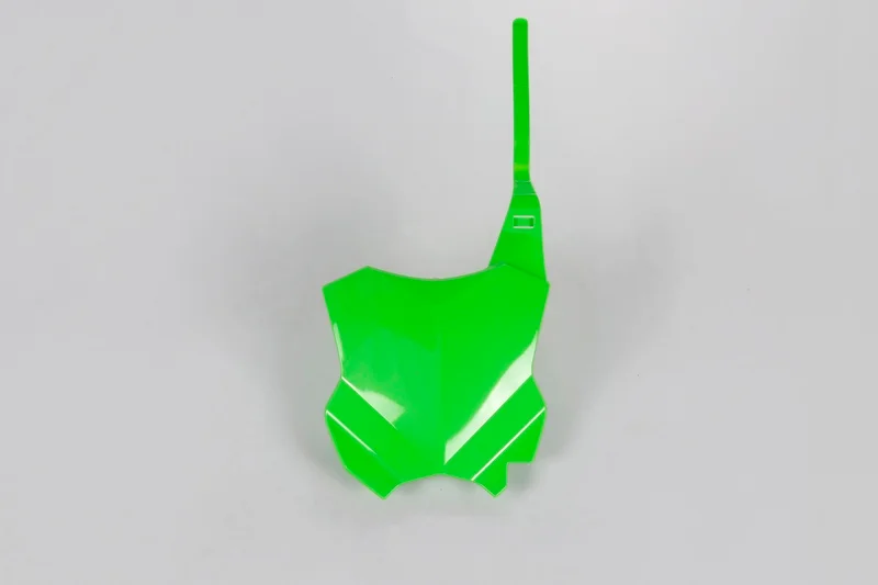Portanúmeros delantero UFO Kawasaki verde KA04738-026