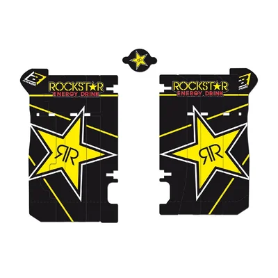 Adhesivos para rejillas de radiador Blackbird Rockstar Energy Honda A104L