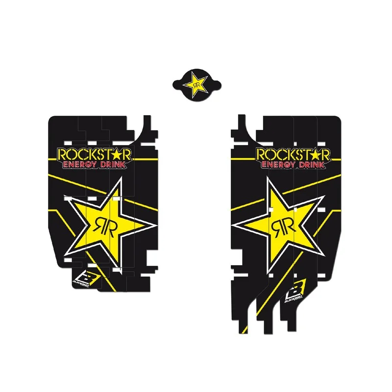 Adhesivos para rejillas de radiador Blackbird Rockstar Energy Suzuki A302L