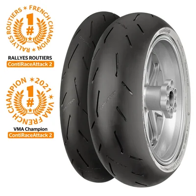 Neumático CONTINENTAL CONTIRACEATTACK 2 STREET 120/70 ZR 17 M/C (58W) TL