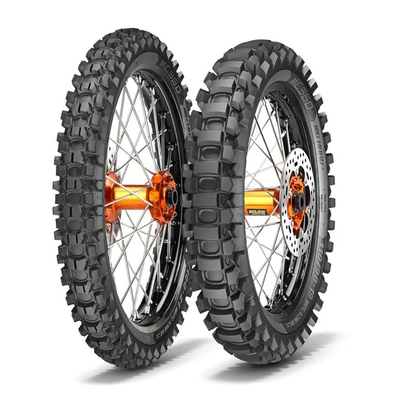 Neumático METZELER MC360 MID HARD (F) R 80/100-21 M/C 51M TT MST