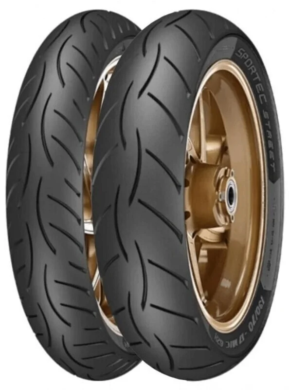 Neumático METZELER SPORTEC STREET 2 (F/R) 80/90-14 M/C 40S TL