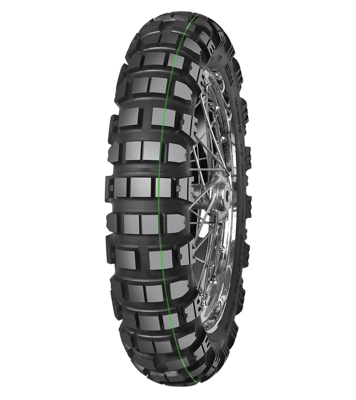 Neumático MITAS END TRAIL-RALLY PRO 140/80 B 18 70R TT M+S SUPER LIGHT GREEN