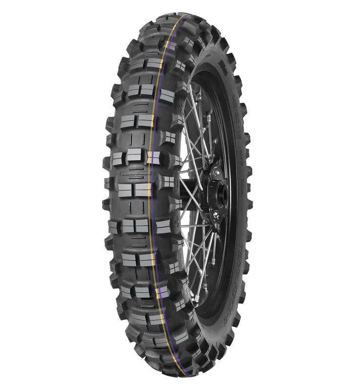 Neumático MITAS TERRA FORCE-EF 140/80-18 70R TT SUPER FAST YELLOW PURPLE