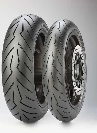 Neumático PIRELLI DIABLO ROSSO SCOOTER (F/R) 100/90-10 56J TL