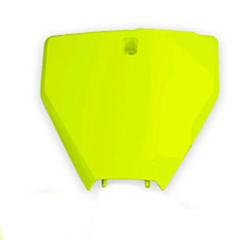 Portanúmeros delantero UFO Husqvarna amarillo fluor