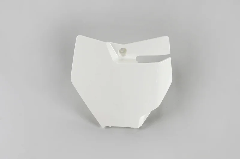 Portanúmeros delantero UFO KTM blanco KT04087-047