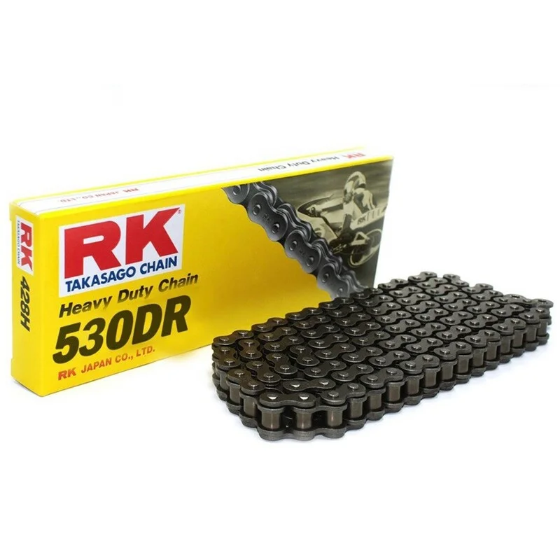 Cadena RK 530DR con 118 eslabones negro