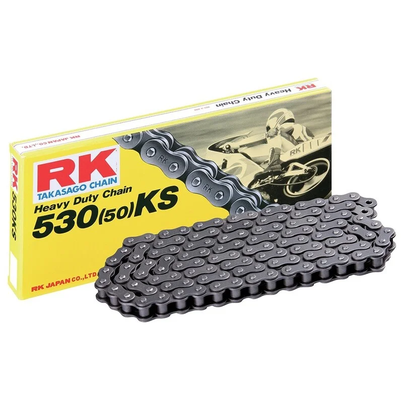 Cadena RK 530KS con 100 eslabones negro