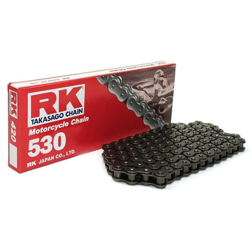 Cadena RK 530M con 114 eslabones negro