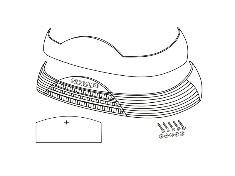 Reflector recambio Baul Shad SH46