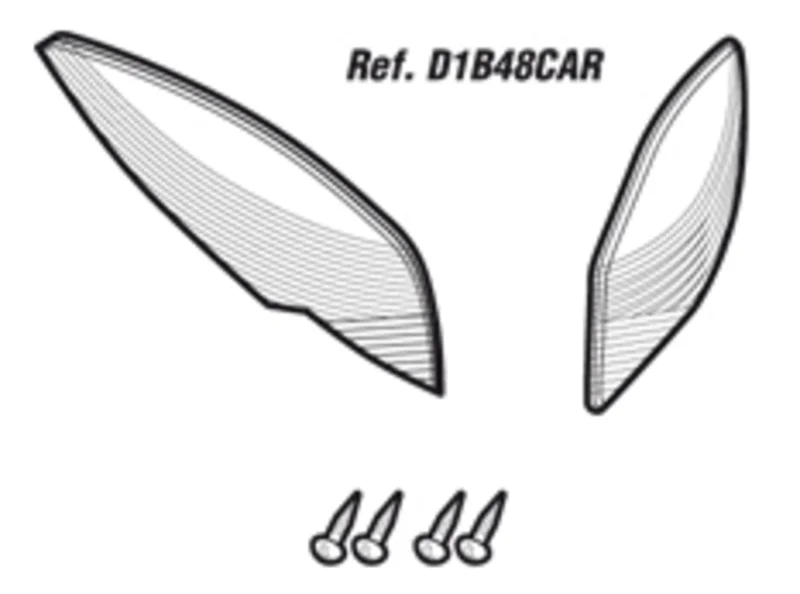 Conjunto Catadióptrico SHAD S SH48