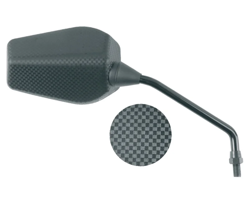 Retrovisor derecho HIGHSIDER smart tipo OEM carbono - Derbi GP1 50