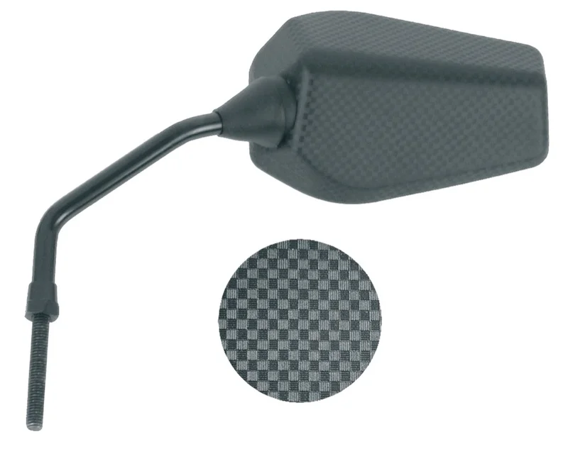 Retrovisor izquierdo HIGHSIDER smart tipo OEM carbono - Derbi Senda 50