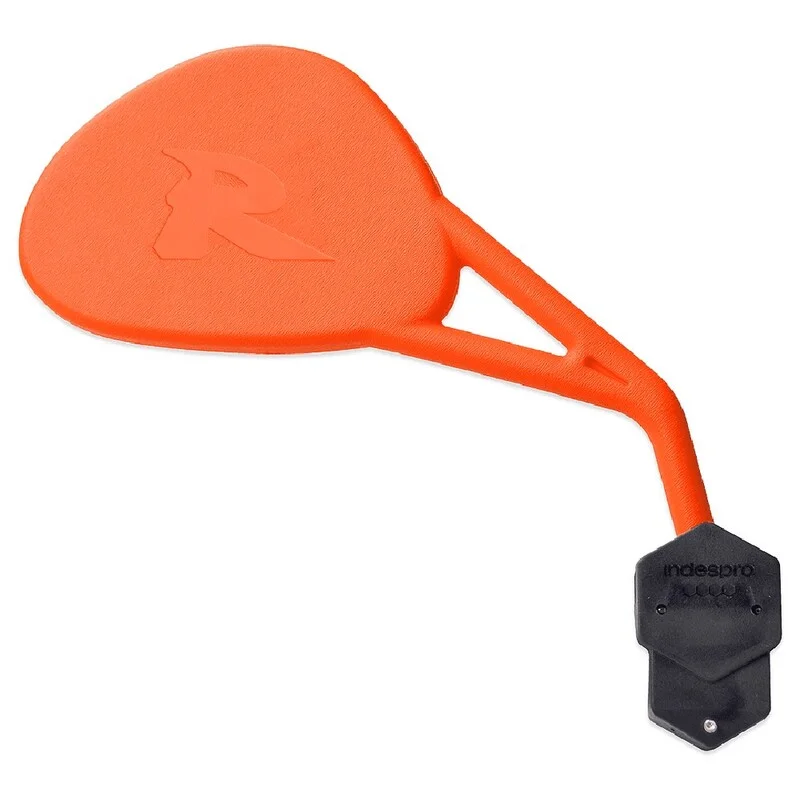 Retrovisor derecho universal V PARTS Enduro R (homologado) Con Brida Naranja KTM