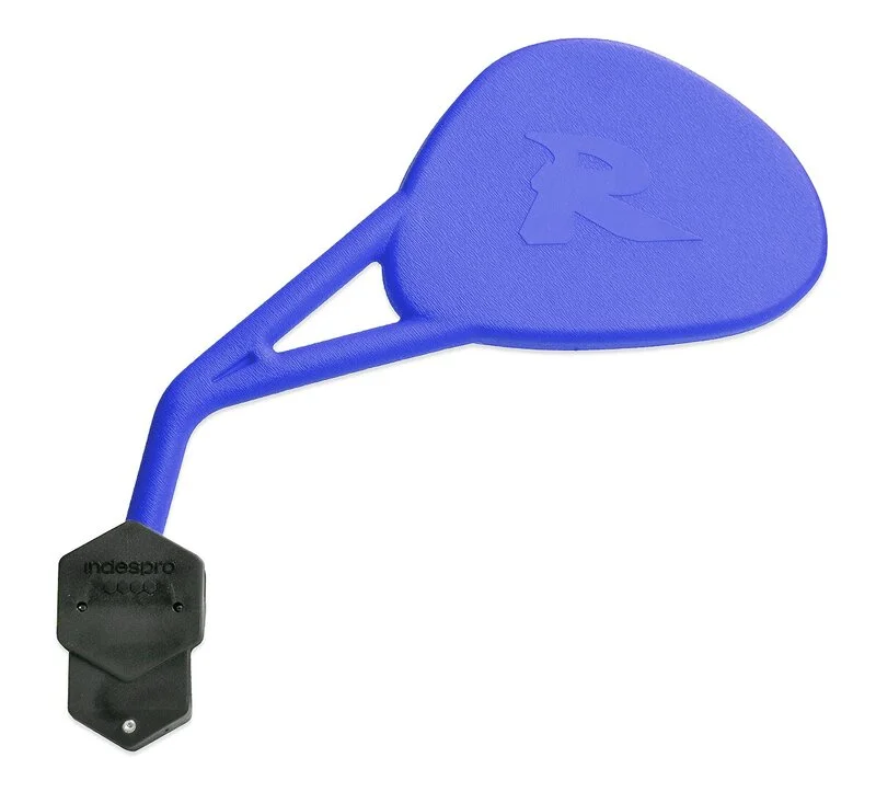 Retrovisor izquierdo universal V PARTS Enduro R (homologado) con brida Azul