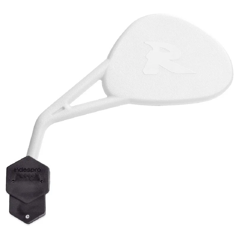Retrovisor izquierdo universal V PARTS Enduro R (homologado) con brida Blanco