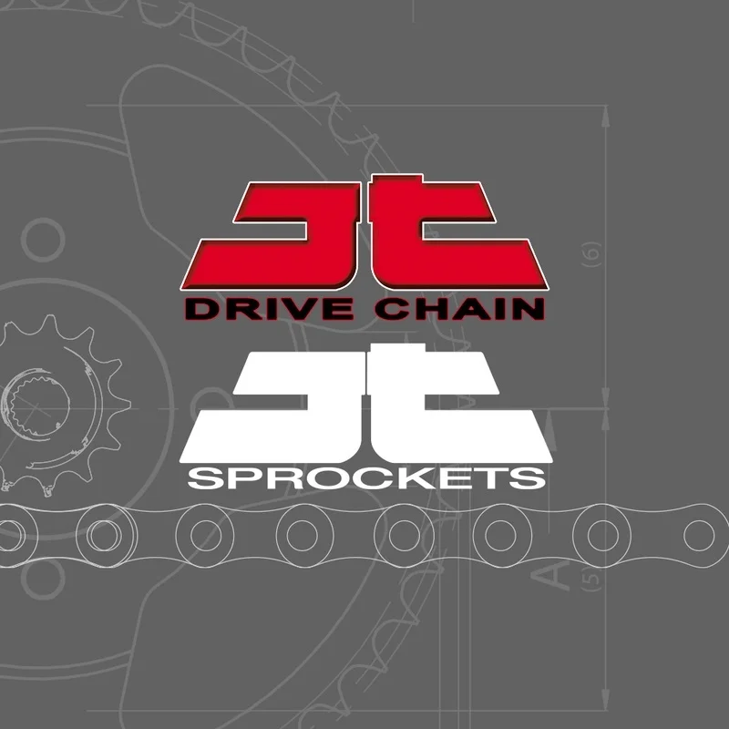 Kit cadena JT 520X1R (15-37-104) Piñon con goma reductora de ruido