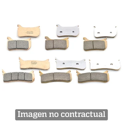 Juego de 6 pastillas de freno BERINGER Racing sinterizadas - KIT2547R2 6