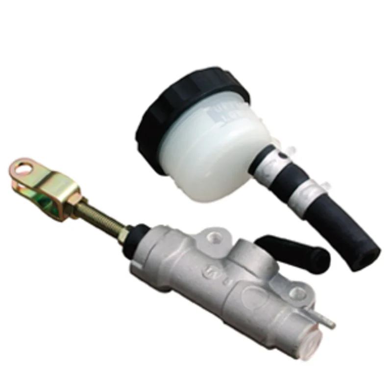 Bomba de freno trasera NISSIN Ø 12.7mm / 49mm - Plata