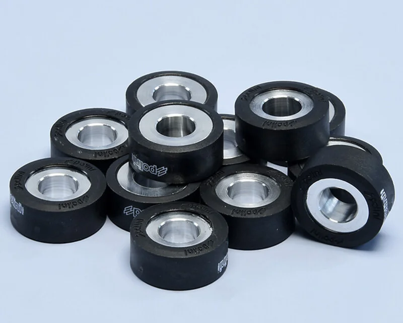 Rodillos de variador POLINI 25x11mm 9,6gr - 12 piezas