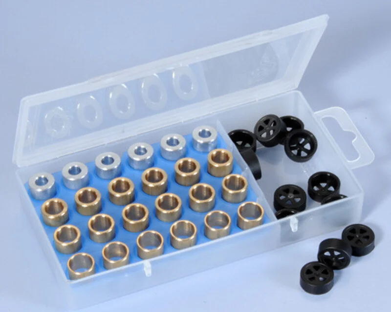 Caja de rodillos POLINI 15x12mm 3,5-4-4,5-5gr - 24 piezas