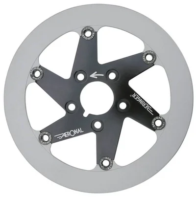 Disco de freno BERINGER Aeronal redondo flotante - negro · Ref. T5LDBI