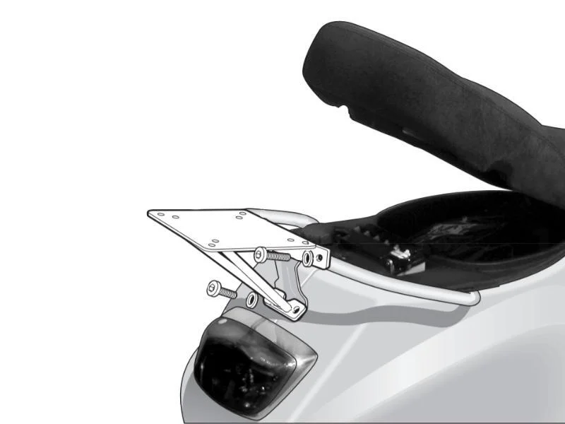 Fijaciones Top SHAD Piaggio LX50/125 05-08